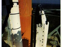 Space Shuttle Discovery - Showing Water Sound Suppression System