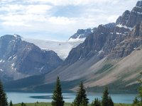 2010076850 Bow Glacier and Bow Lake  - Banff Nat Park - Alberta - Canada  - Jul 29