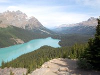2010076862  Peyto Glacier from Bow Summit  - Banff Nat Park - Alberta - Canada  - Jul 29