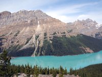 2010076864 Peyto Lake from Bow Summit  - Banff Nat Park - Alberta - Canada  - Jul 29