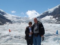 2010076894 Columbia Icefield - Jasper Nat Park - Alberta - Canada  - Jul 29 : Betty Hagberg,Darrel Hagberg