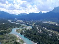 2010076633 Helicopter Excursion over the Canadian Rockies - Canmore - Banff Nat Park - Alberta - Canada  - Jul 28