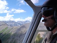 2010076644 Helicopter Excursion over the Canadian Rockies - Canmore - Banff Nat Park - Alberta - Canada  - Jul 28
