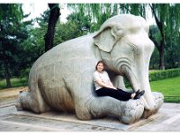2001 06 j43 Darla - Ming Tombs - Beijing