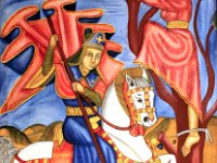 2012094997 Slaying the Dragon - Ethnological Museum - Addis Ababa - Ethiopia