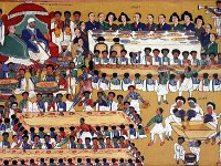 2012095001 Traditional Painting 3 - Ethnological Museum - Addis Ababa - Ethiopia