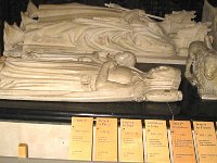 1994022069 Saint Denis Catherdral - Saint Denis - France - Aug 31  Henri I (1008-1060), King of France at rear; next, his father, Robert II the Pious (972-1031) King of France